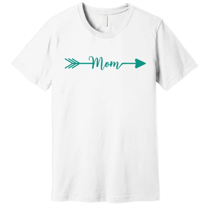 Mom Arrow Premium T-Shirt