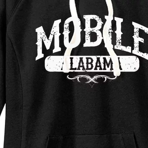 Mobile Alabama Women's Fleece Hoodie