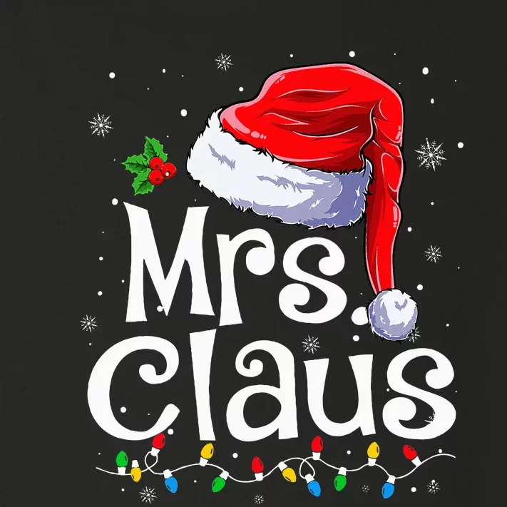 Mr and Mrs Claus Couples Matching xmas Pajamas Santa Toddler Long Sleeve Shirt