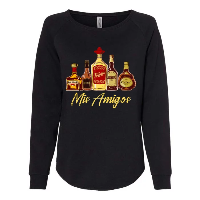 Mis Amigos Womens California Wash Sweatshirt