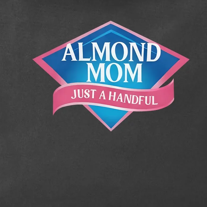 Middleclassfancy Almond Mom Just A Handful Zip Tote Bag