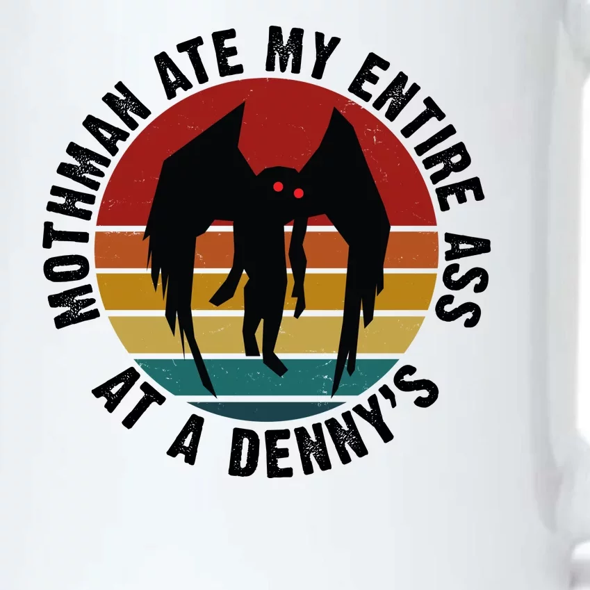 Mothman Ate My Entire Ass At A Denny's Black Color Changing Mug