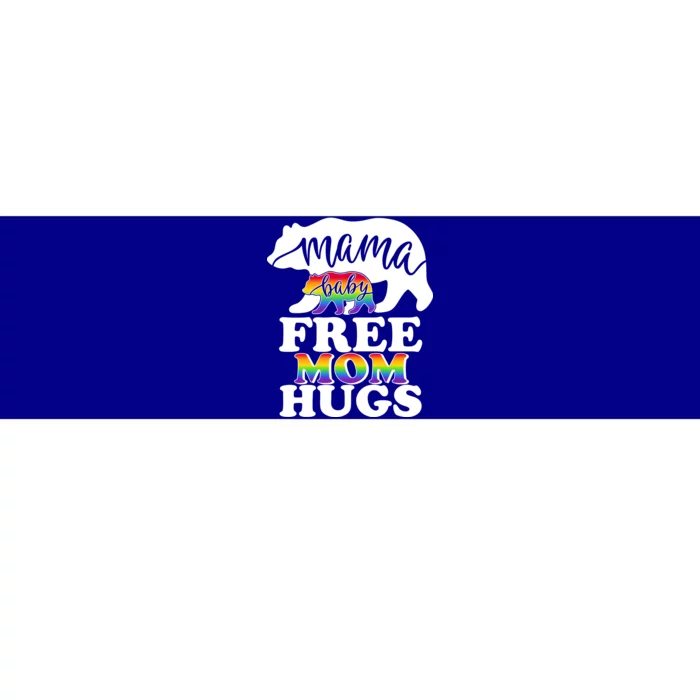 Mama Baby Bear Free Mom Hugs LGBT Bumper Sticker