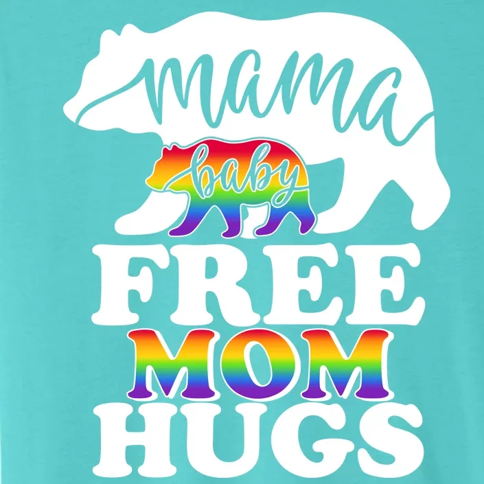 Mama Baby Bear Free Mom Hugs LGBT ChromaSoft Performance T-Shirt