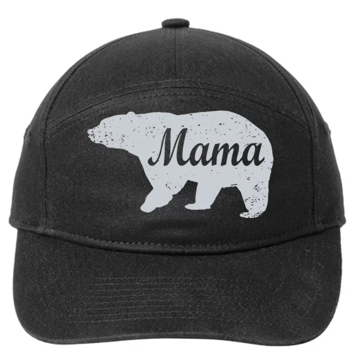 Mama Bear 7-Panel Snapback Hat