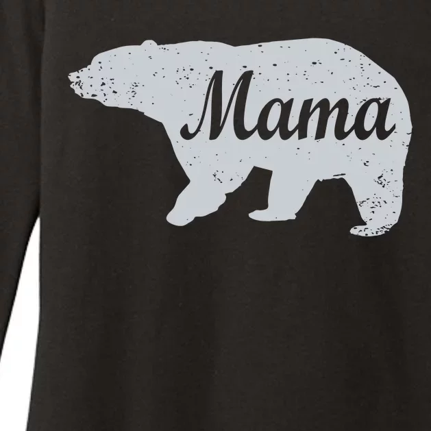 Mama Bear Womens CVC Long Sleeve Shirt