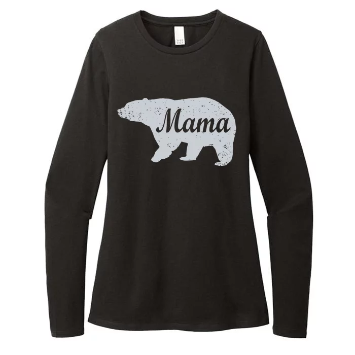 Mama Bear Womens CVC Long Sleeve Shirt