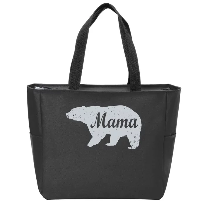 Mama Bear Zip Tote Bag