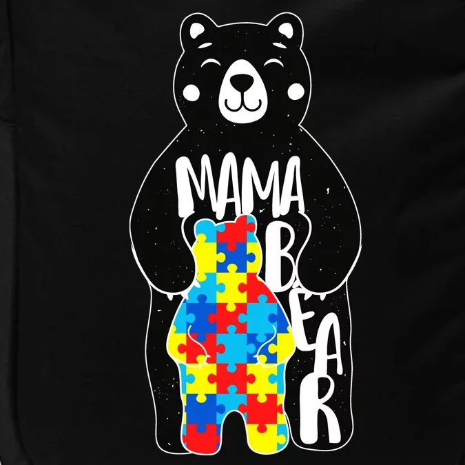 Mama Bear Autism Awareness Impact Tech Backpack