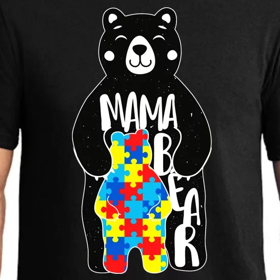 Mama Bear Autism Awareness Pajama Set