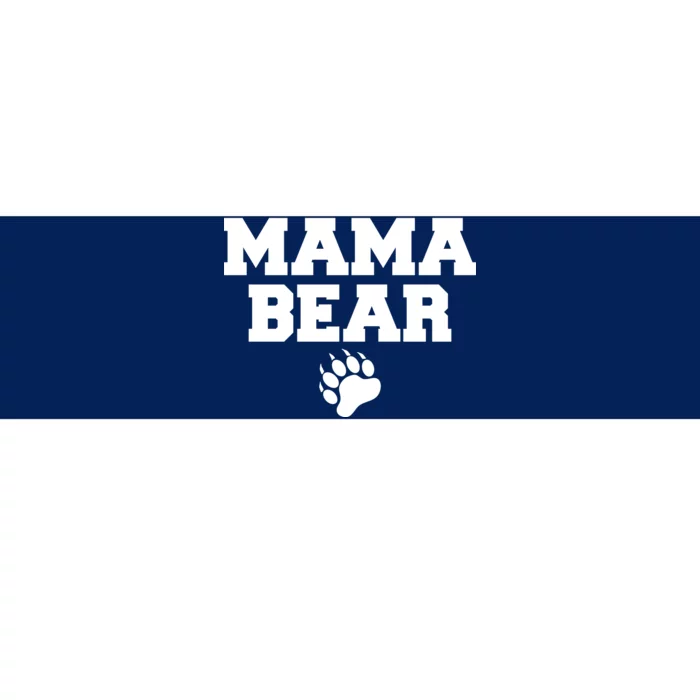 Mama Bear Claw Mom Bumper Sticker