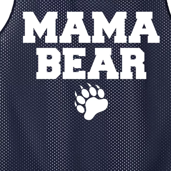 Mama Bear Claw Mom Mesh Reversible Basketball Jersey Tank