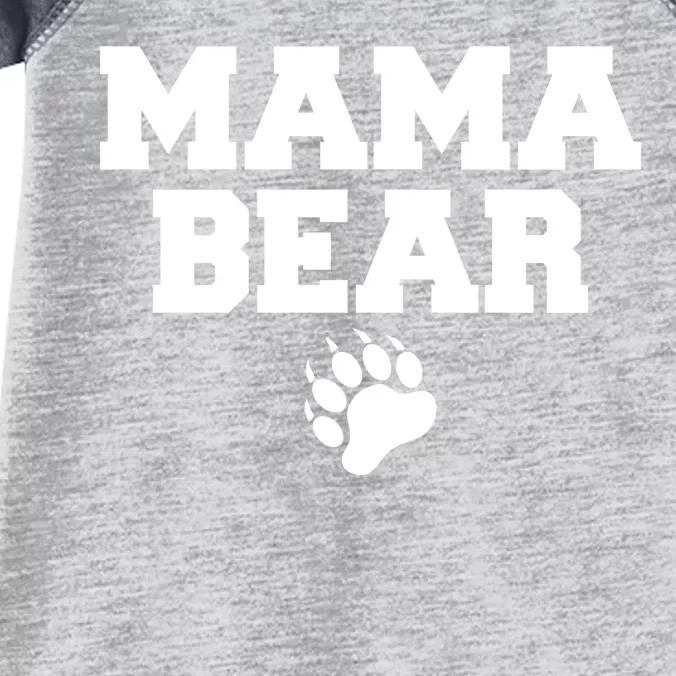 Mama Bear Claw Mom Infant Baby Jersey Bodysuit