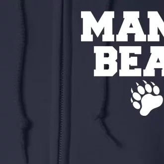 Mama Bear Claw Mom Full Zip Hoodie