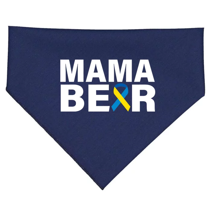 Mama Bear Down Syndrome Awareness USA-Made Doggie Bandana