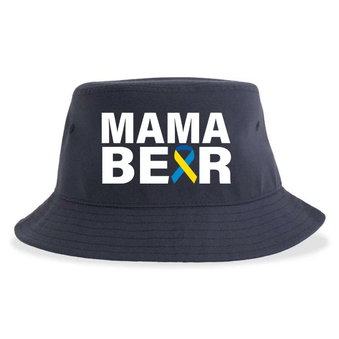 Mama Bear Down Syndrome Awareness Sustainable Bucket Hat