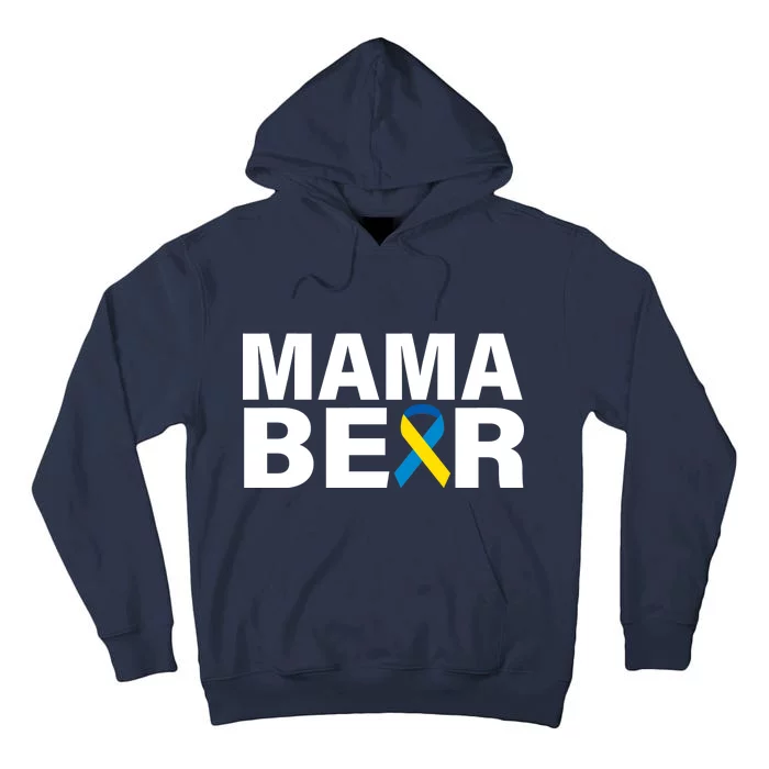 Mama Bear Down Syndrome Awareness Tall Hoodie