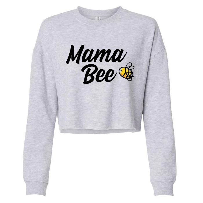 Mama Bee Cropped Pullover Crew