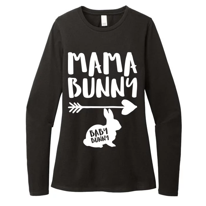 Mama Bunny Arrow Pregnancy Womens CVC Long Sleeve Shirt