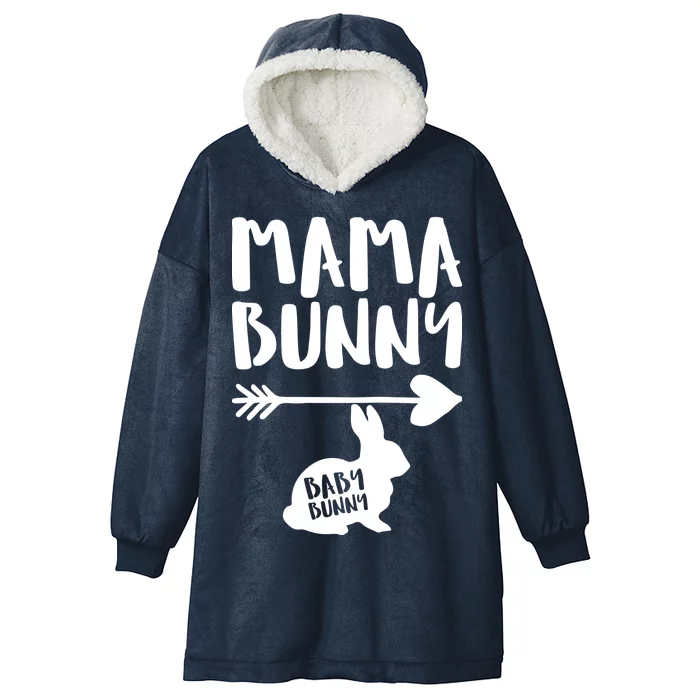 Mama Bunny Arrow Pregnancy Hooded Wearable Blanket