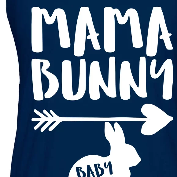 Mama Bunny Arrow Pregnancy Ladies Essential Flowy Tank