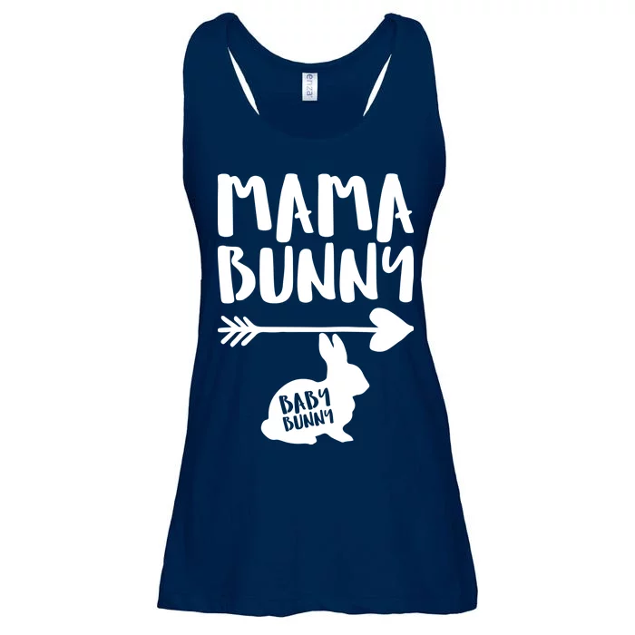 Mama Bunny Arrow Pregnancy Ladies Essential Flowy Tank