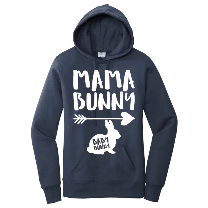 Mama Bunny Arrow Pregnancy Women's Pullover Hoodie