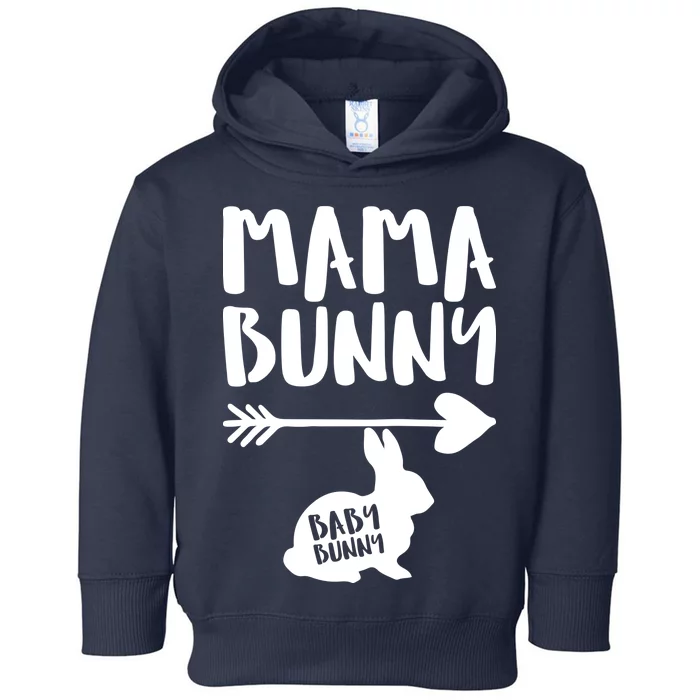 Mama Bunny Arrow Pregnancy Toddler Hoodie