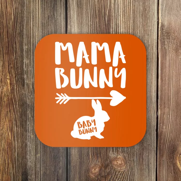 Mama Bunny Arrow Pregnancy Coaster