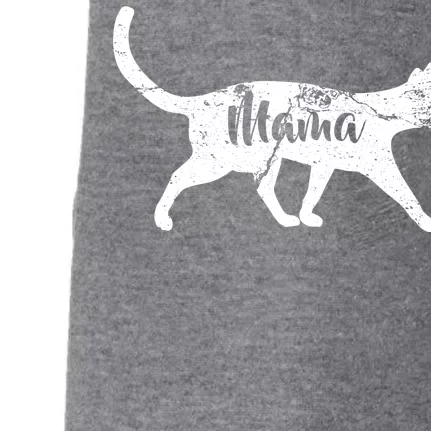 Mama Cat Mom Doggie 3-End Fleece Hoodie