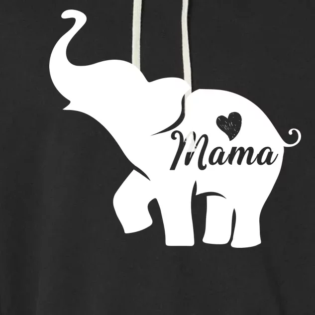 Mama Elephant Garment-Dyed Fleece Hoodie