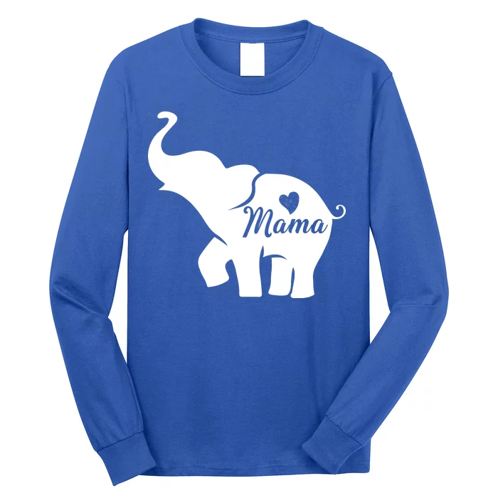 Mama Elephant Long Sleeve Shirt