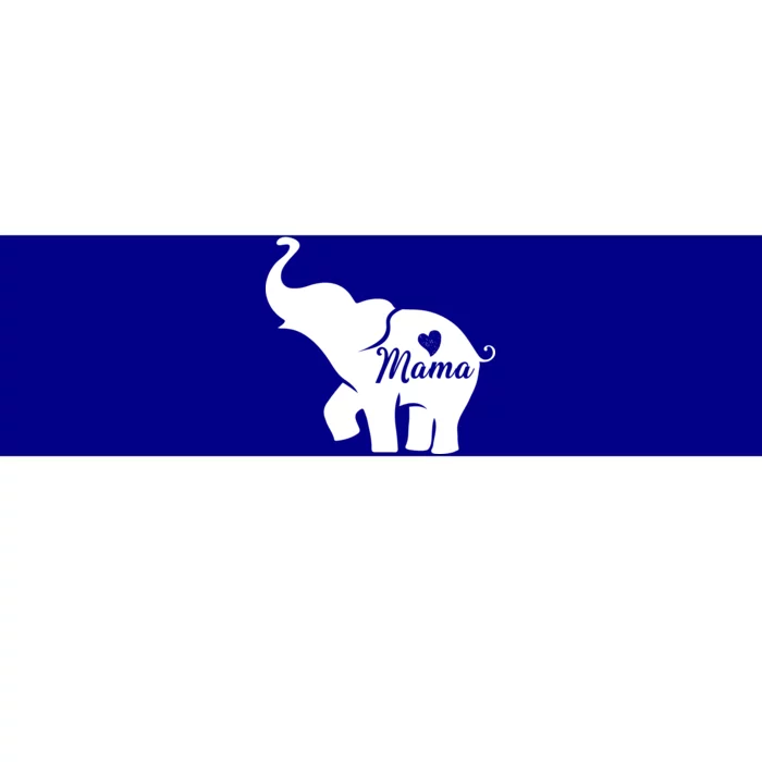 Mama Elephant Bumper Sticker