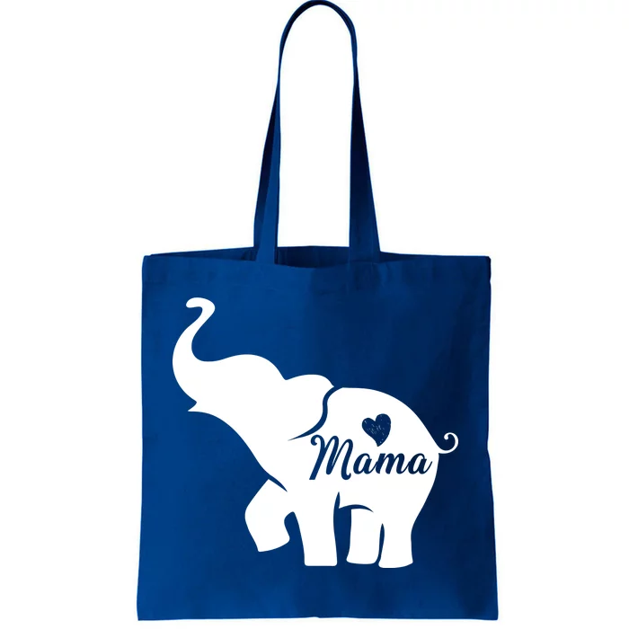 Mama Elephant Tote Bag