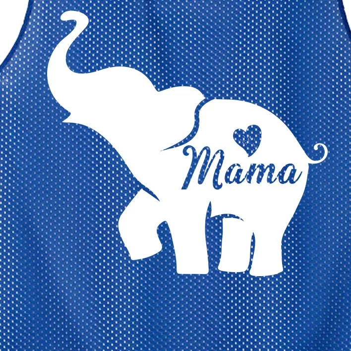 Mama Elephant Mesh Reversible Basketball Jersey Tank