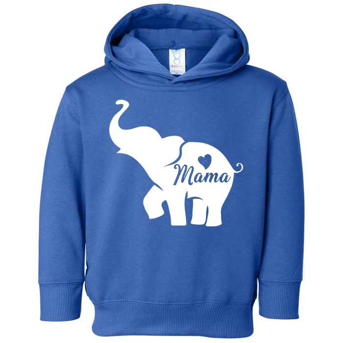 Mama Elephant Toddler Hoodie