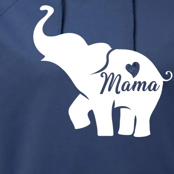 Mama Elephant Performance Fleece Hoodie