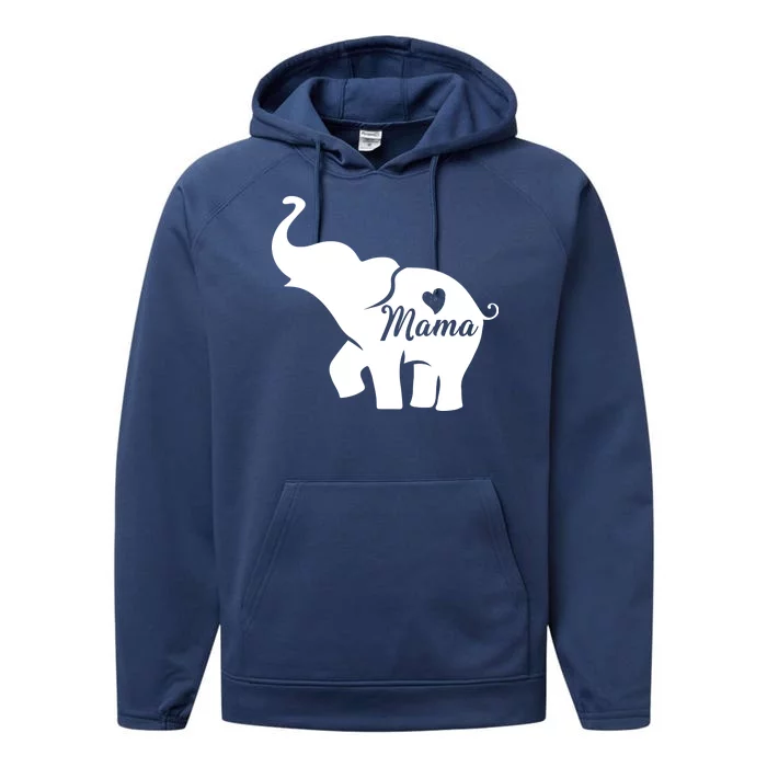 Mama Elephant Performance Fleece Hoodie