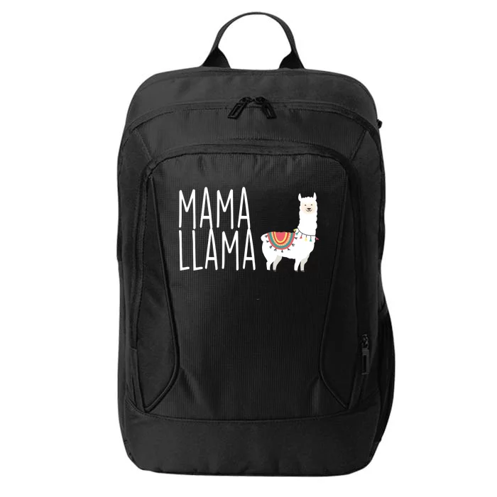 Mama Llama Logo City Backpack