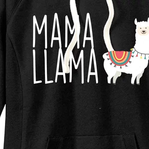 Mama Llama Logo Women's Fleece Hoodie