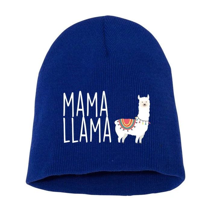 Mama Llama Logo Short Acrylic Beanie