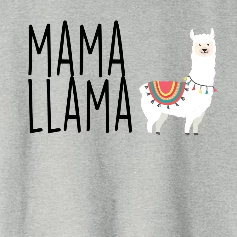 Mama Llama Logo Women's Crop Top Tee