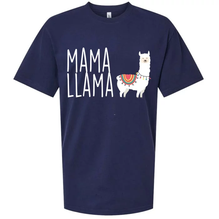 Mama Llama Logo Sueded Cloud Jersey T-Shirt