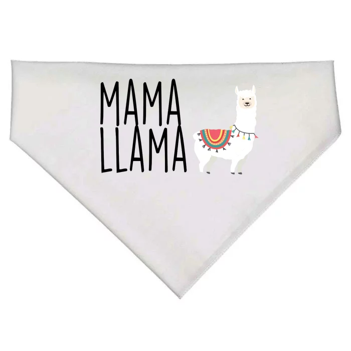 Mama Llama Logo USA-Made Doggie Bandana