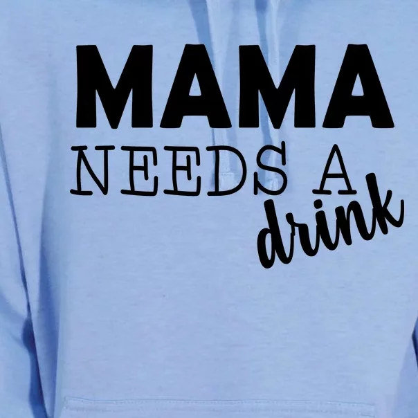 Mama Needs A Drink Unisex Surf Hoodie