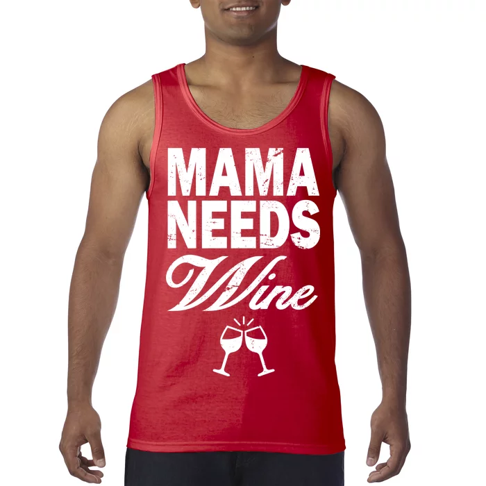 Mama Needs Wine Tank Top