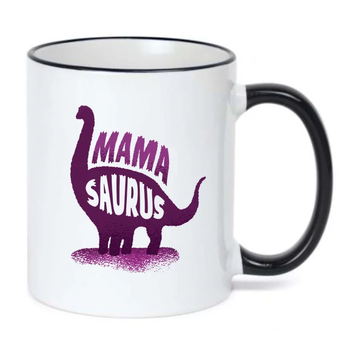 Mama Saurus Black Color Changing Mug