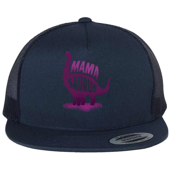 Mama Saurus Flat Bill Trucker Hat