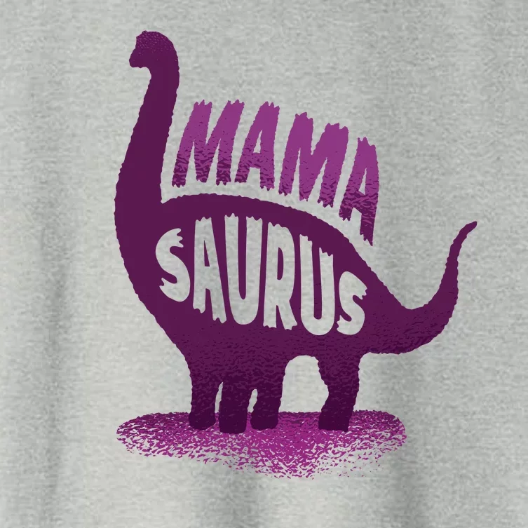 Mama Saurus Women's Crop Top Tee