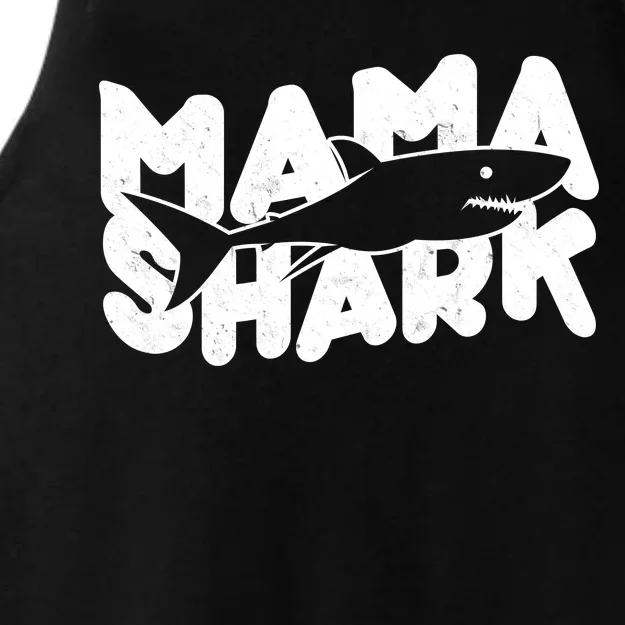 Mama Shark Ladies Tri-Blend Wicking Tank